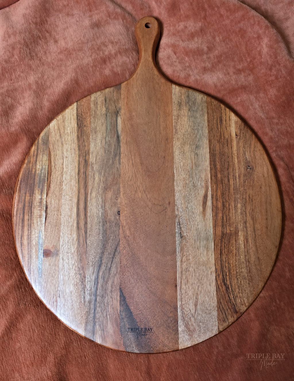 Plain reverse of Wildflower Gather acacia paddle board