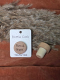 Engraved Bottle Cork- Tipsy and Bright Triple Bay Made