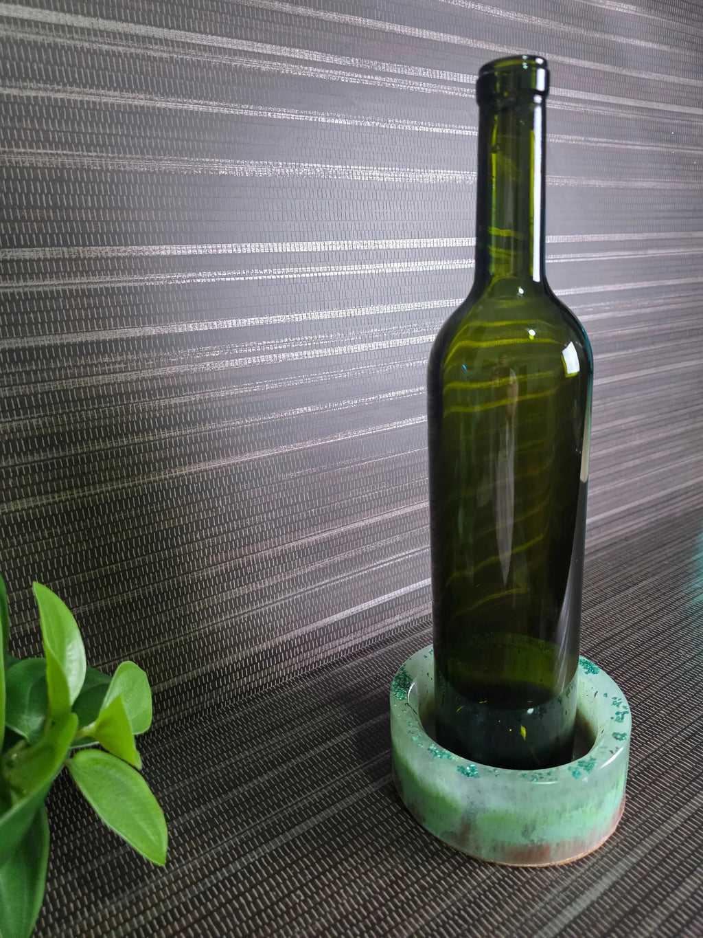 Meadow Glass Bottle Coaster Triple Bay Made