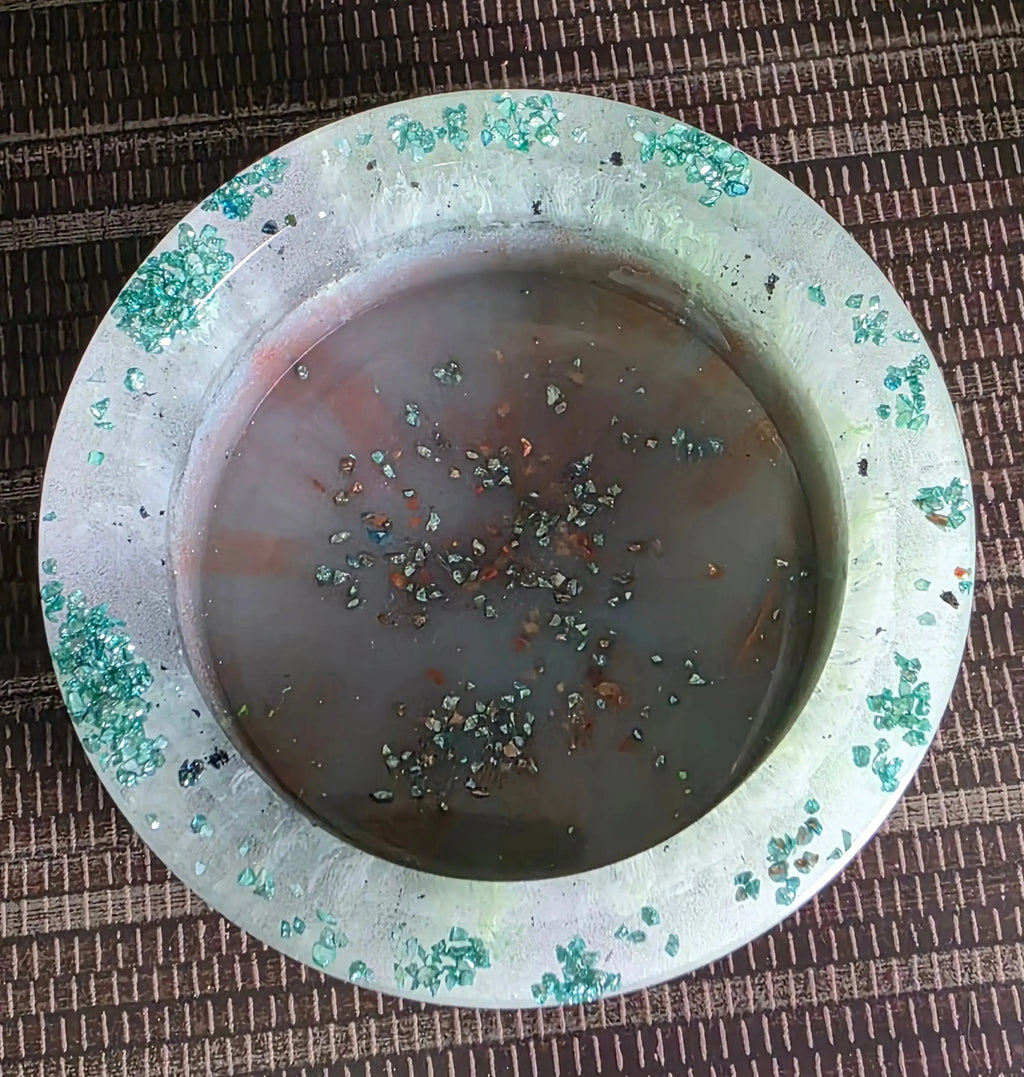 Meadow Glass Bottle Coaster Triple Bay Made