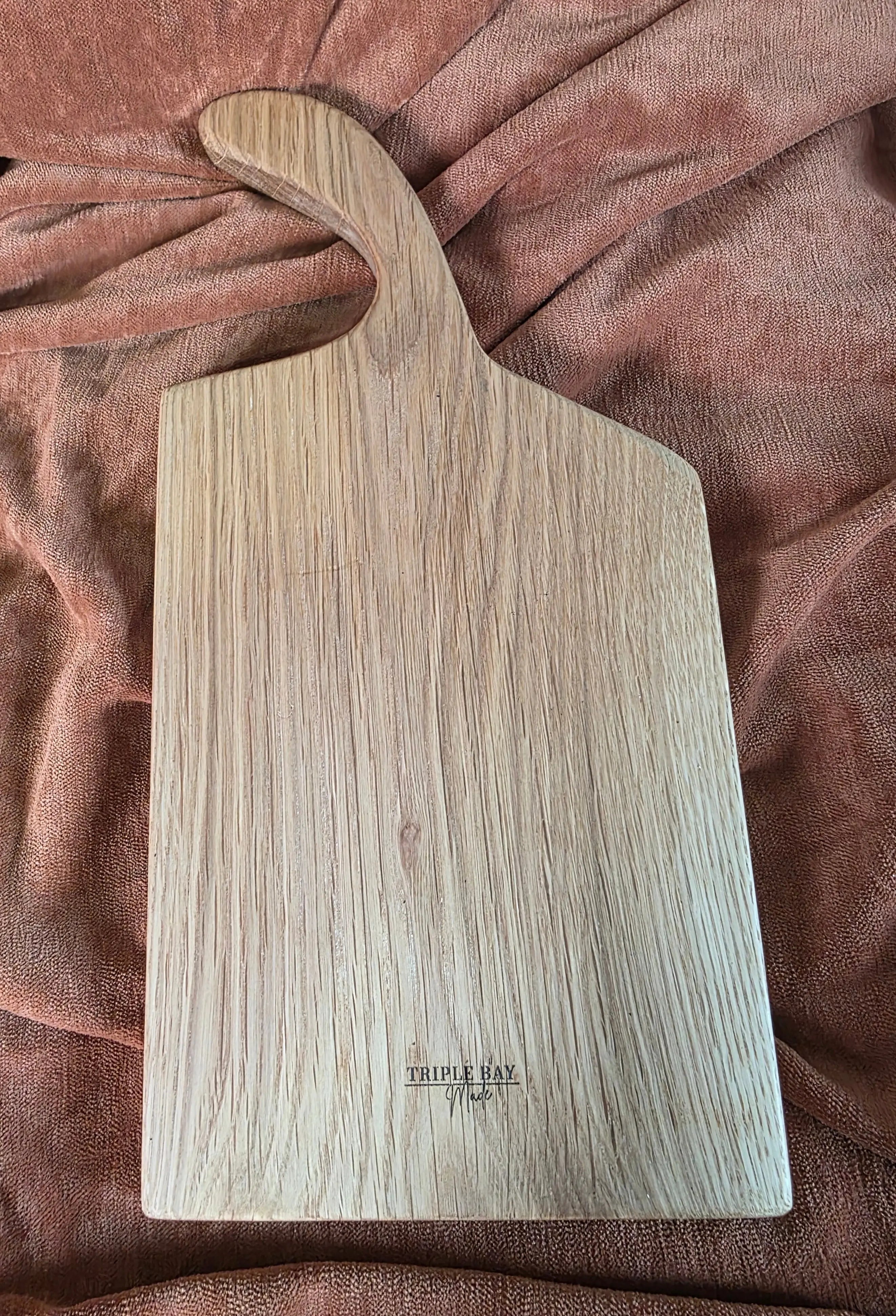 Highland Cow Engraved White Oak Serving Board | Handmade Charcuterie Board Triple Bay Made