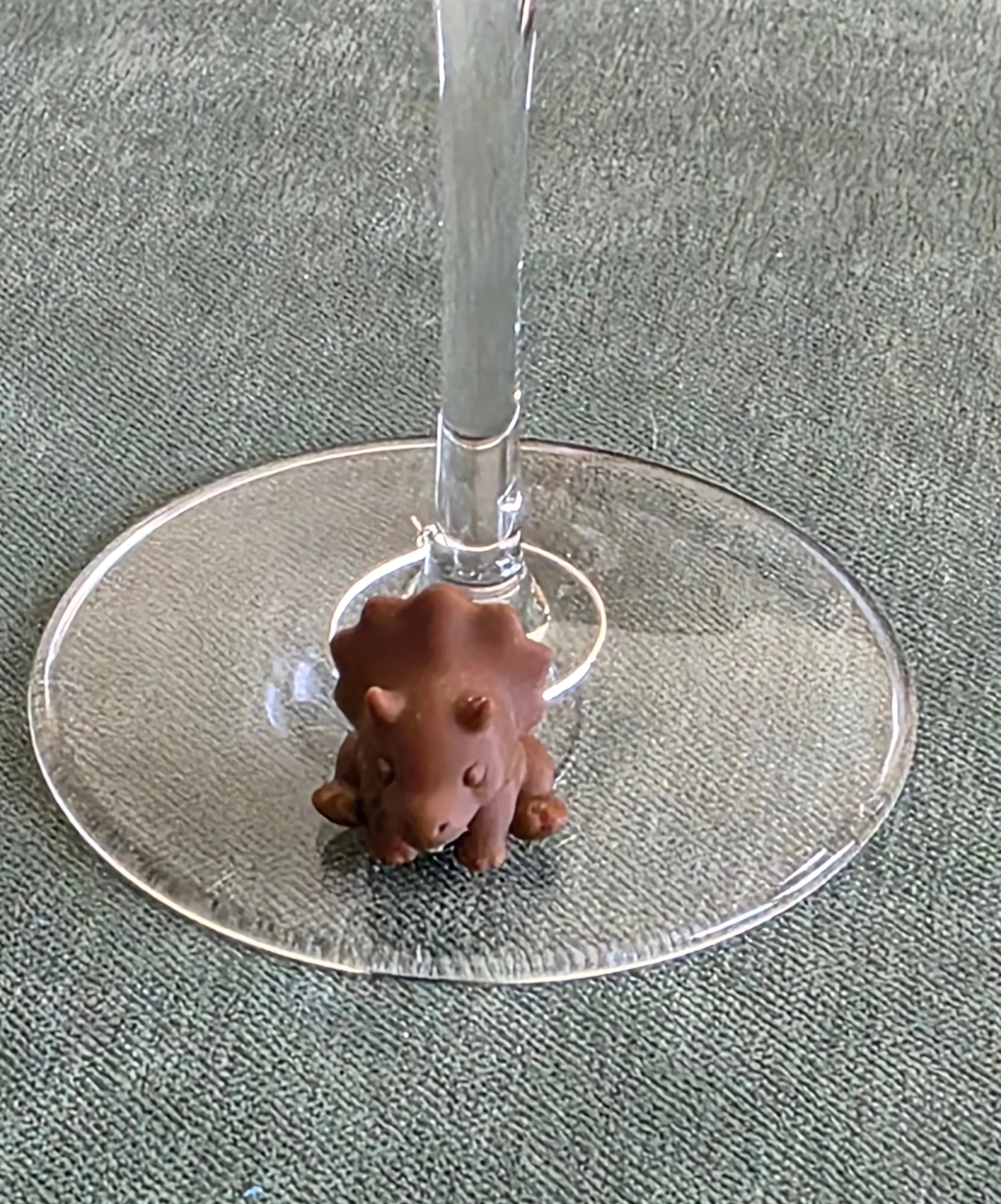 Dino Drink Charmers | Glass Markers for Stemmed & Stemless Glasses Triple Bay Made