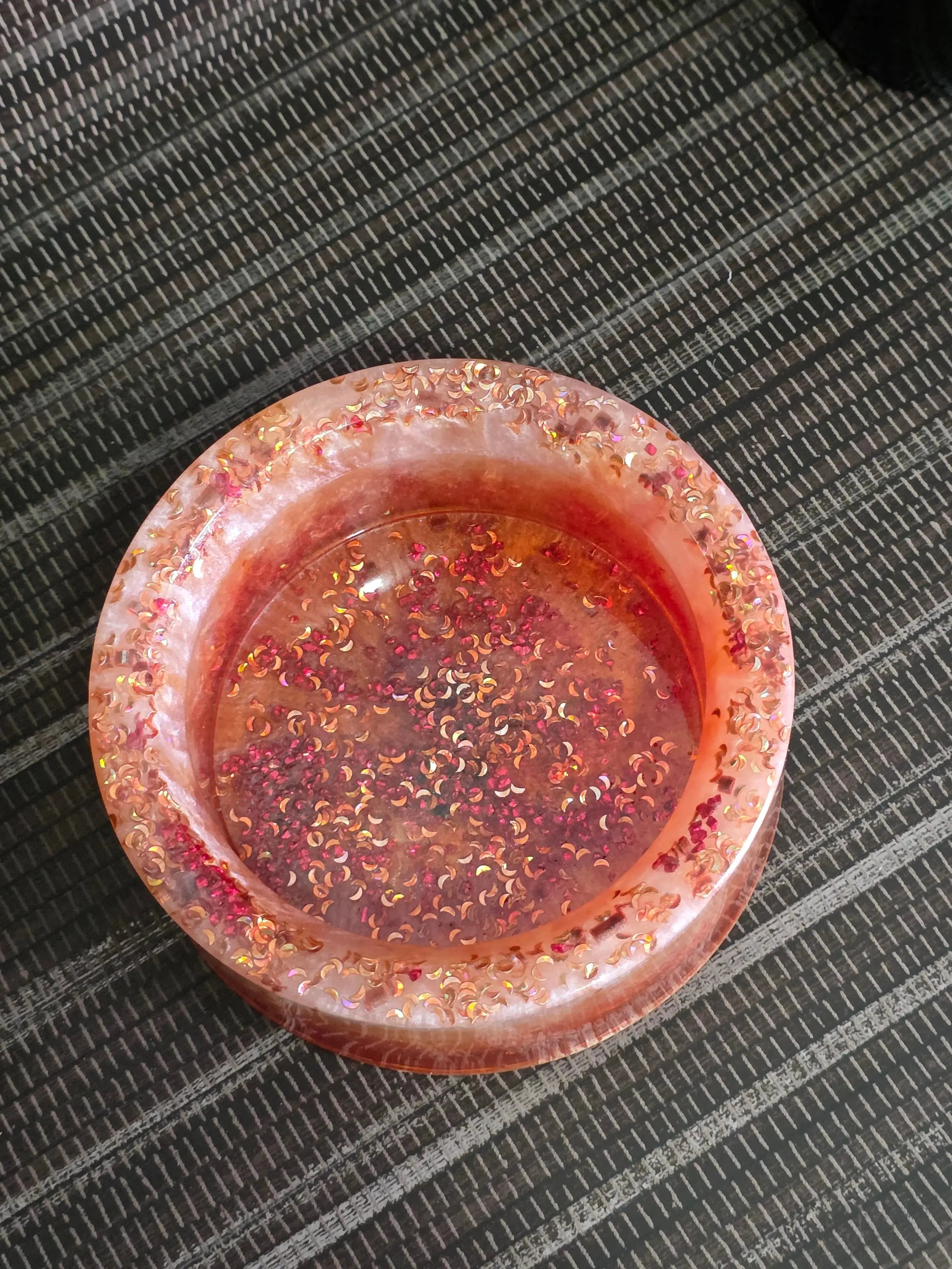 Resin Wine Bottle Coaster