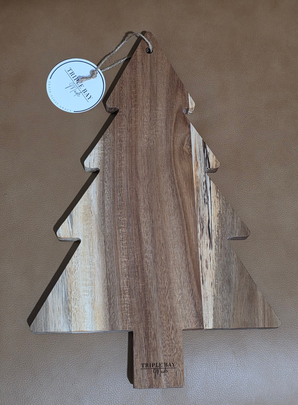 Snowflake Acacia Tree Cutting & Serving Board