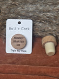 Engraved Bottle Cork- Regret starter kit Triple Bay Made
